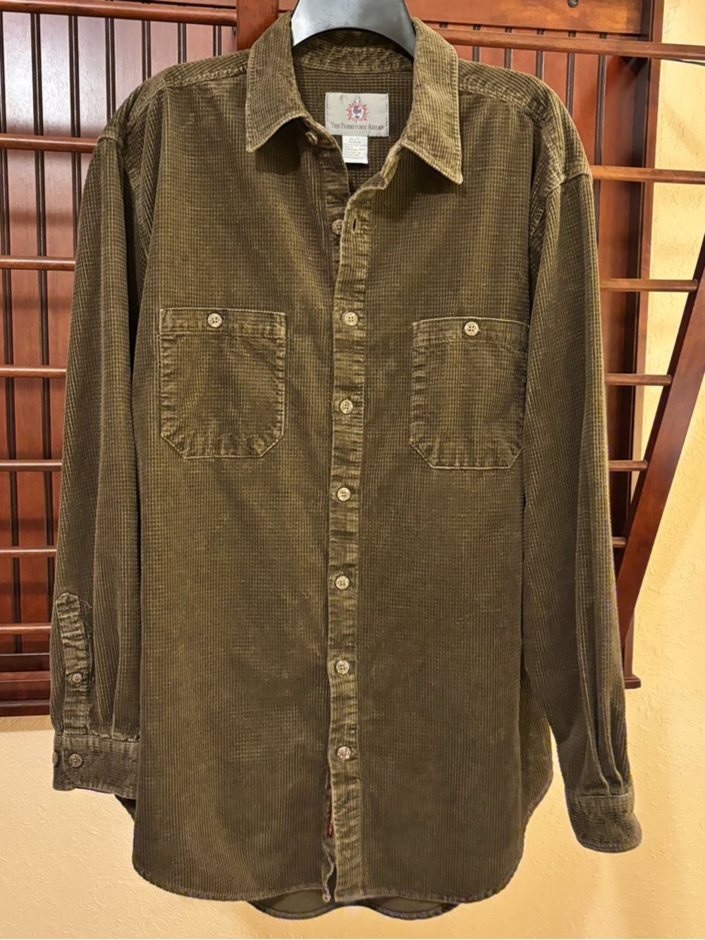 The Territory Ahead Corduroy Long Sleeve Shirt